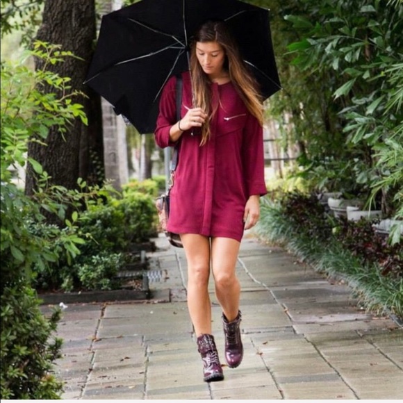 Rock Studded Embellished Combat Motto Boots - Picture 4 of 5